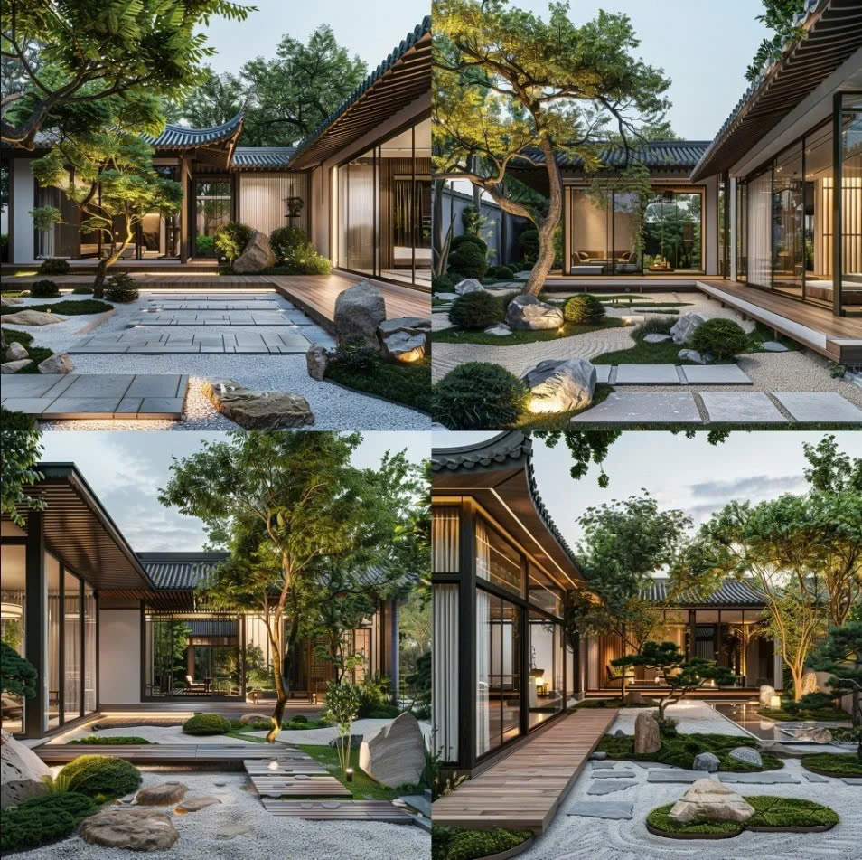 Thiết kế sân vườn biệt phủ đẳng cấp - zions